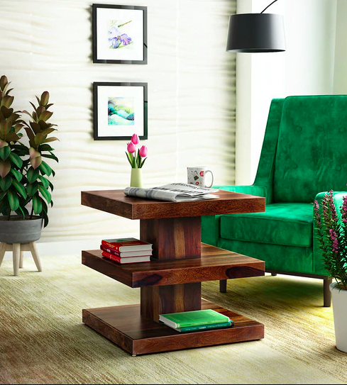 Acropolis Solid Wood Coffee Table on Pepperfry - Furniture20